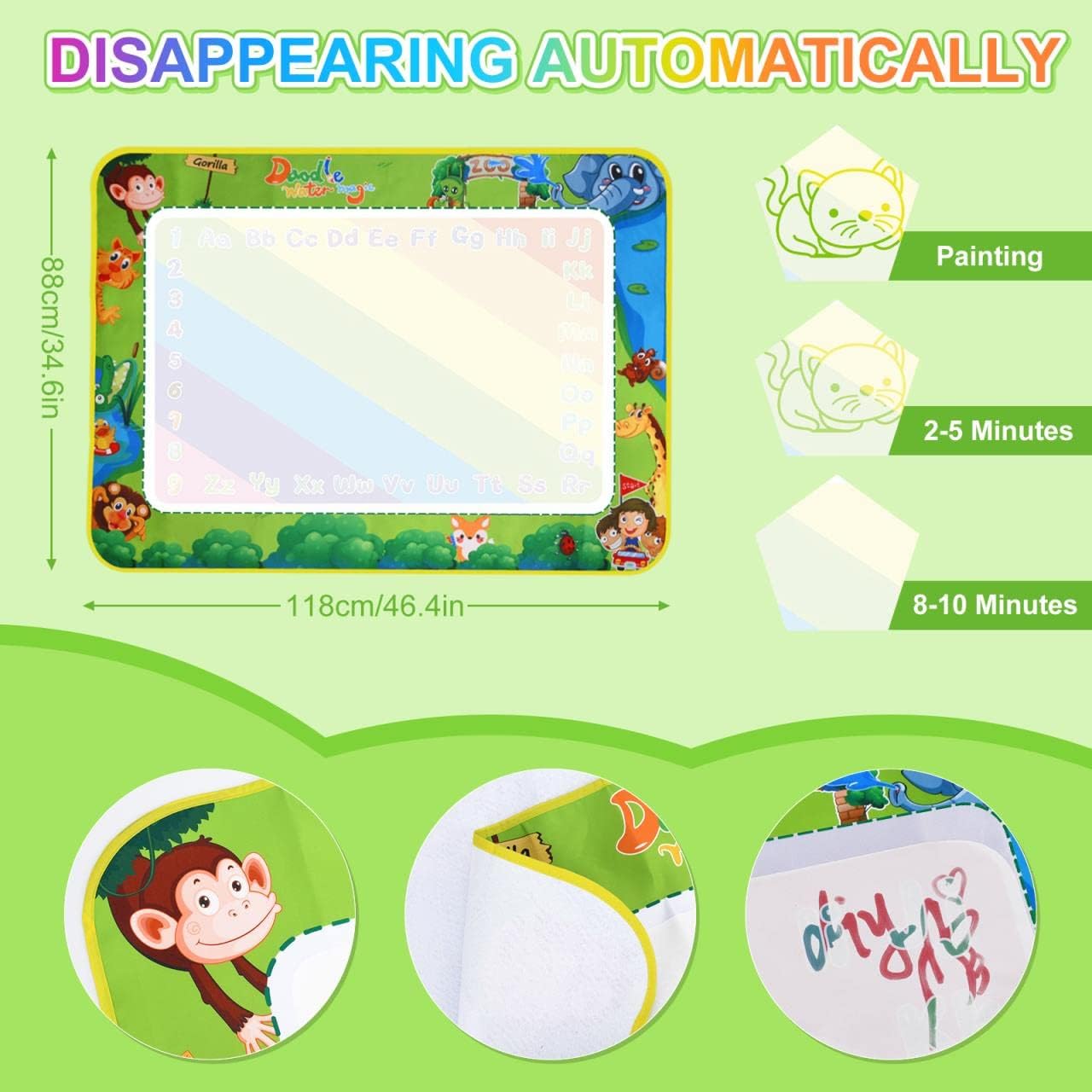 Kids Magic Water Drawing Mat