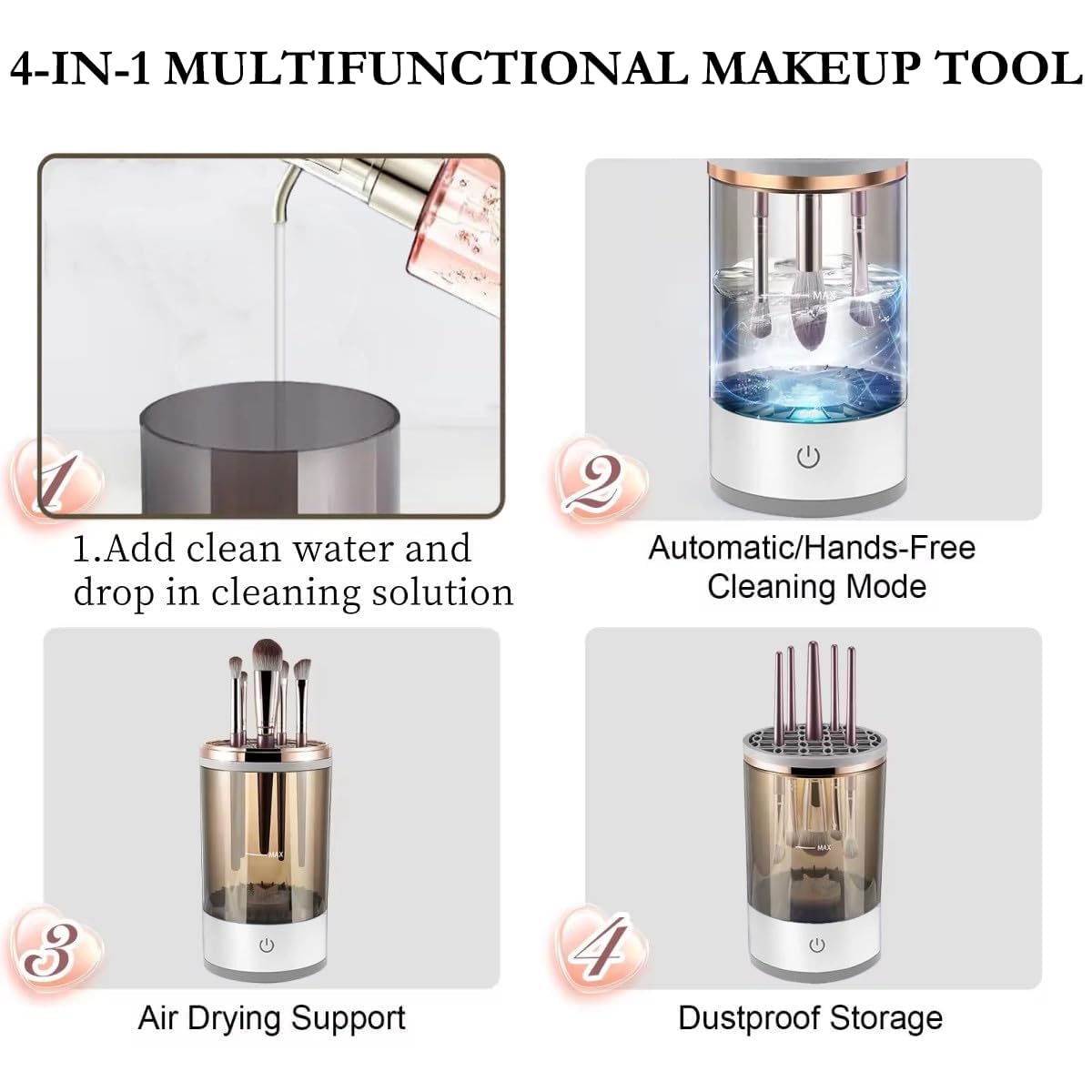 Electric Makeup Brush Cleaner