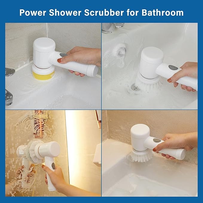 Multi-Functional Electric Cleaning Brush
