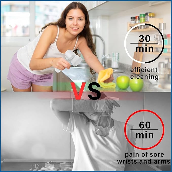 Multi-Functional Electric Cleaning Brush
